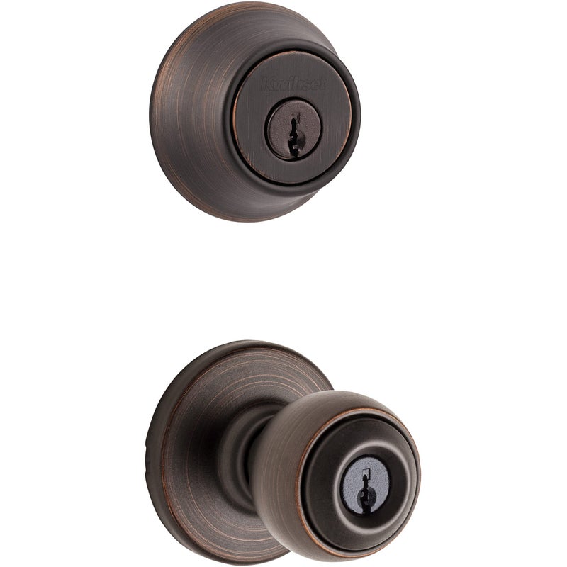 KWIKSET 690P 11P CP K6 Venetian Bronze Polo Combo Pack Lockset  Model: 96900-333 - Image 1